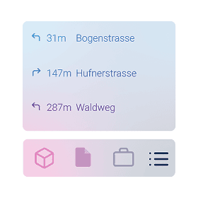 Turn-by-Turn-Navigation +++ integriert